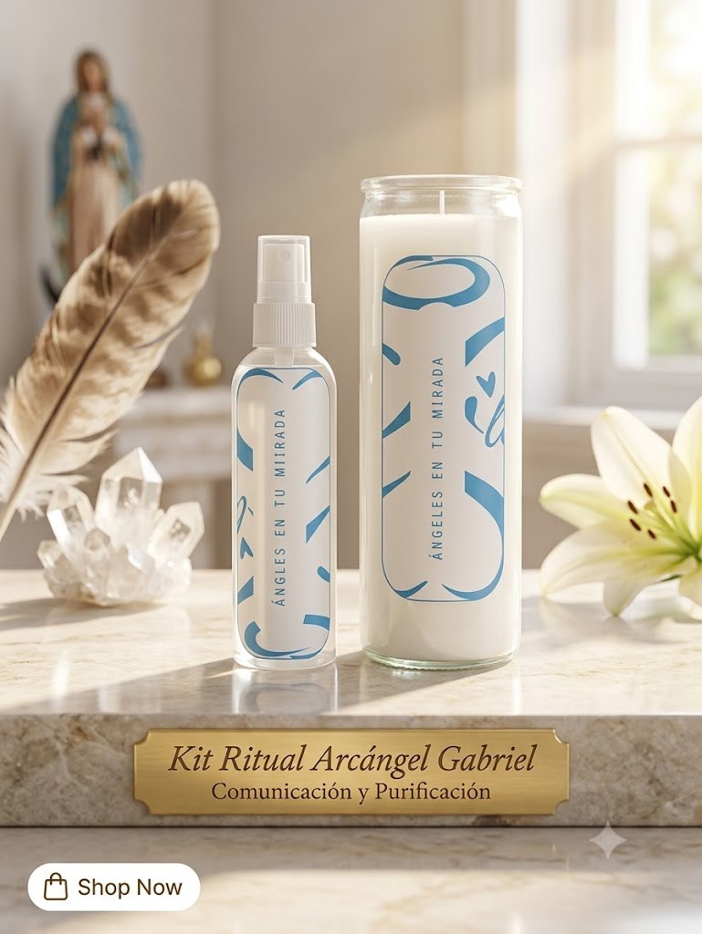 Kit Arcángel Gabriel - Brisa áurica para comunicación y guía divina
